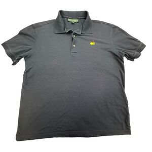 Vintage Masters Collection Polo Shirt Mens Large Blue Pima Cotton Short Sleeve